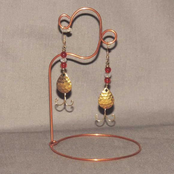 Fishing Lure Earrings - Picture 1 of 3